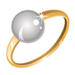 Perlenring von marcforlove