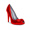 Rote High Heels von kosmarlers